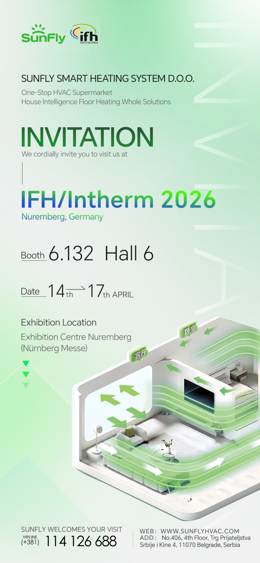 SunFly’s 2026 Spring Exhibition Tour-From Milan to Nuremberg and Guangzhou